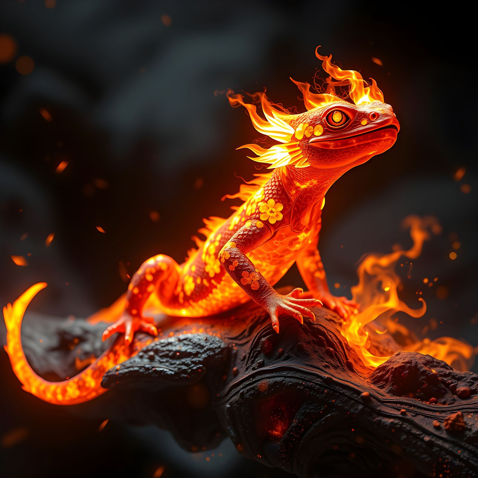 Salamander Spirit  by @CBM