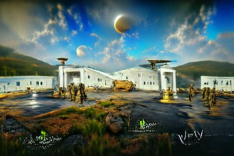 Military base on Venus