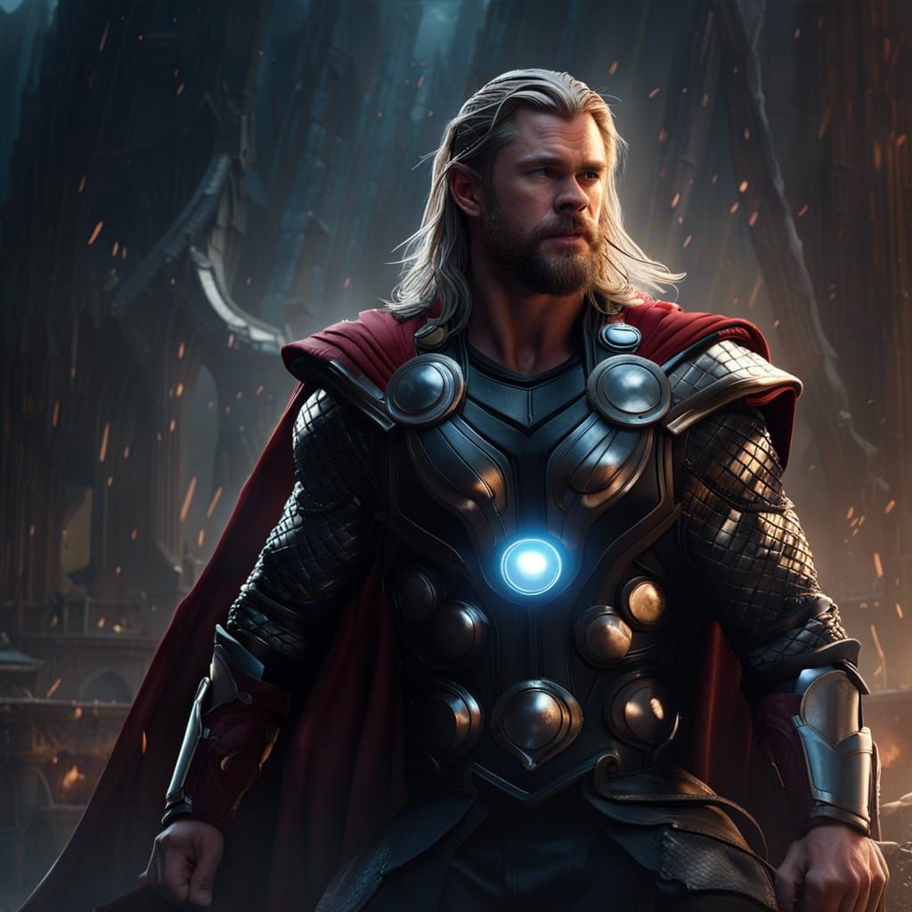 Thor has inherited the Arc Reactor - AI Generated Artwork - NightCafe ...