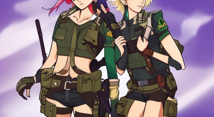 fall guys female soldier twitch