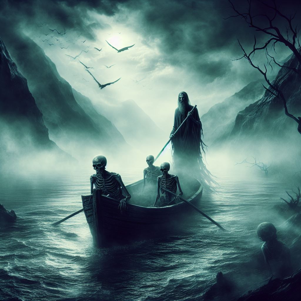 Charon crossing the Styx
