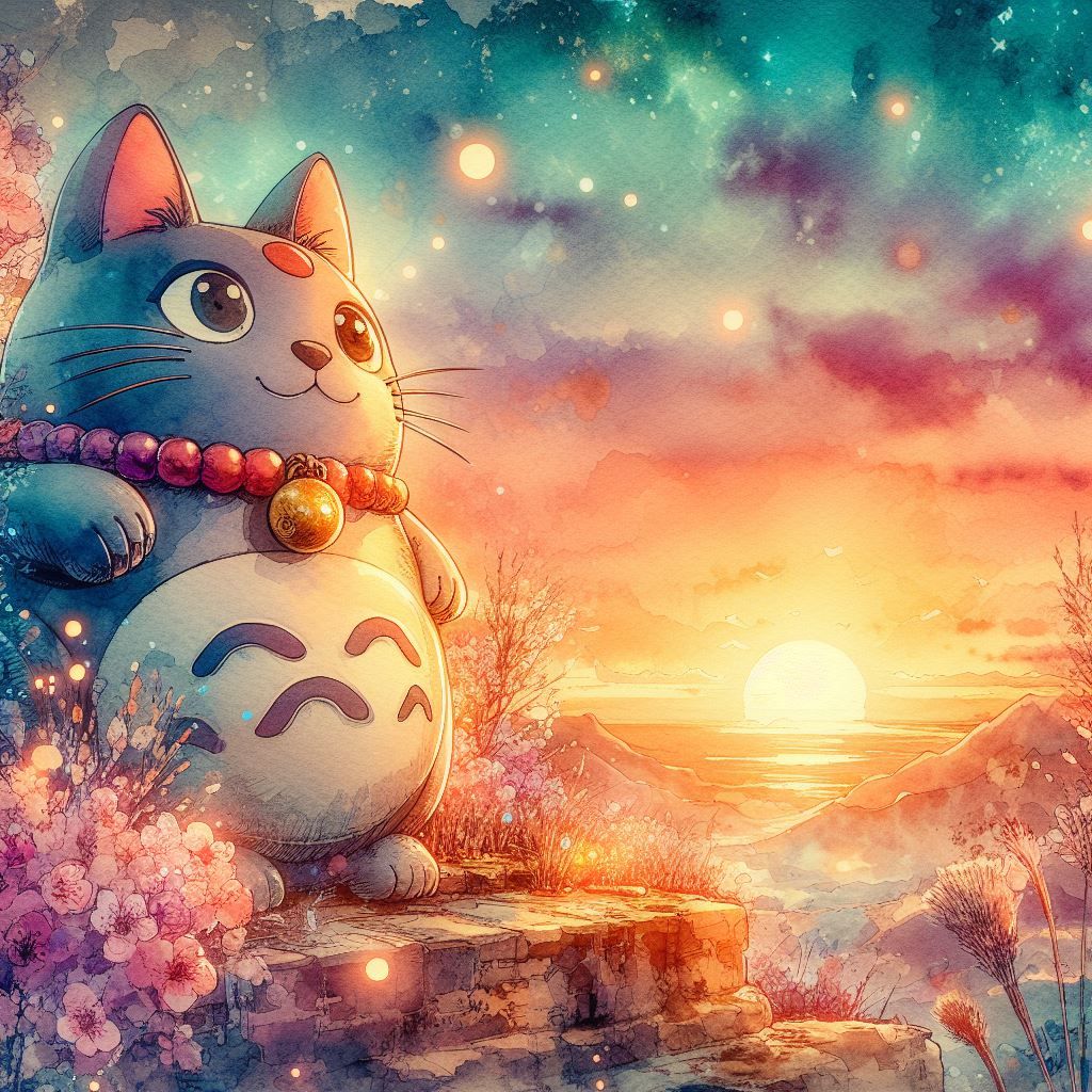 Luck / Maneki-neko Totoro