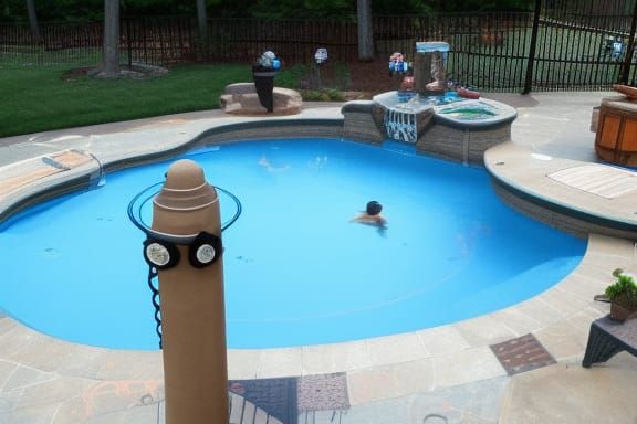 outdoor pool steampunk