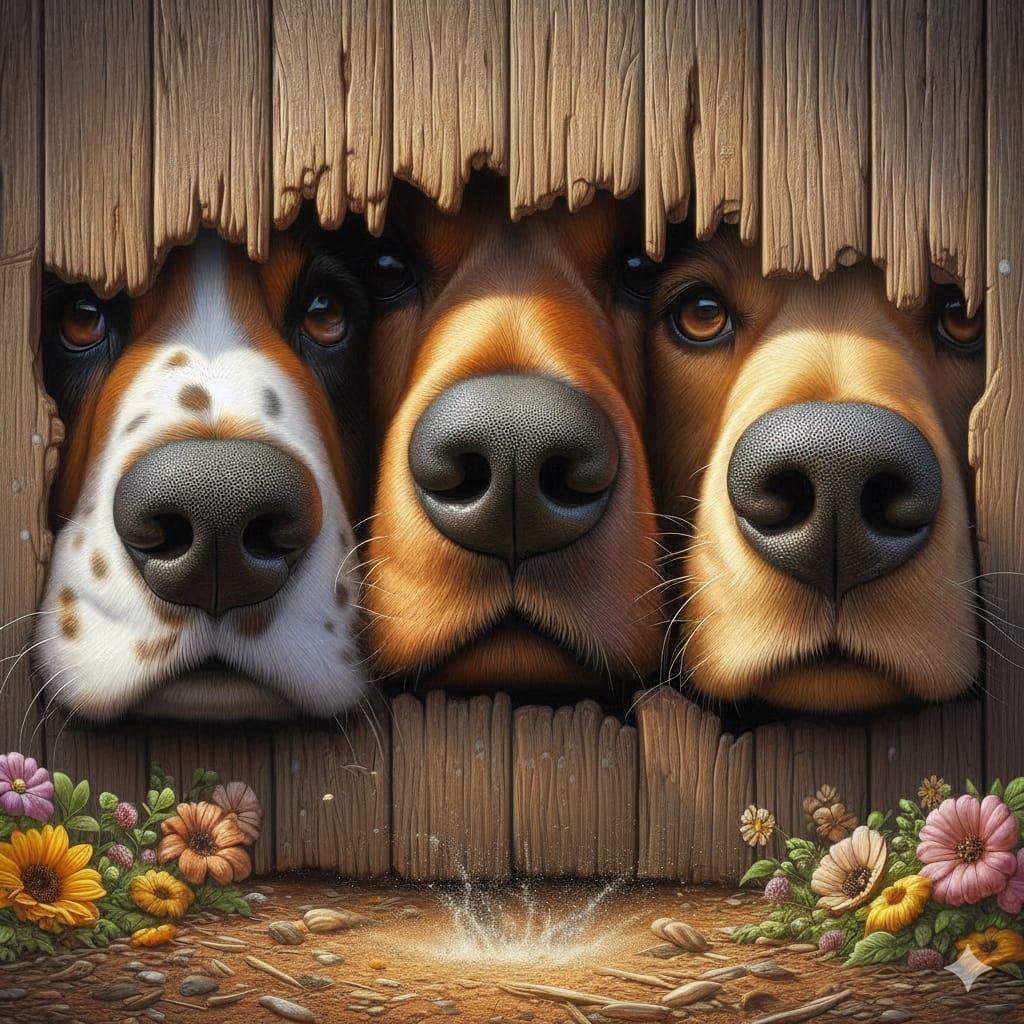 The Three Noses 🐶🐶🐶