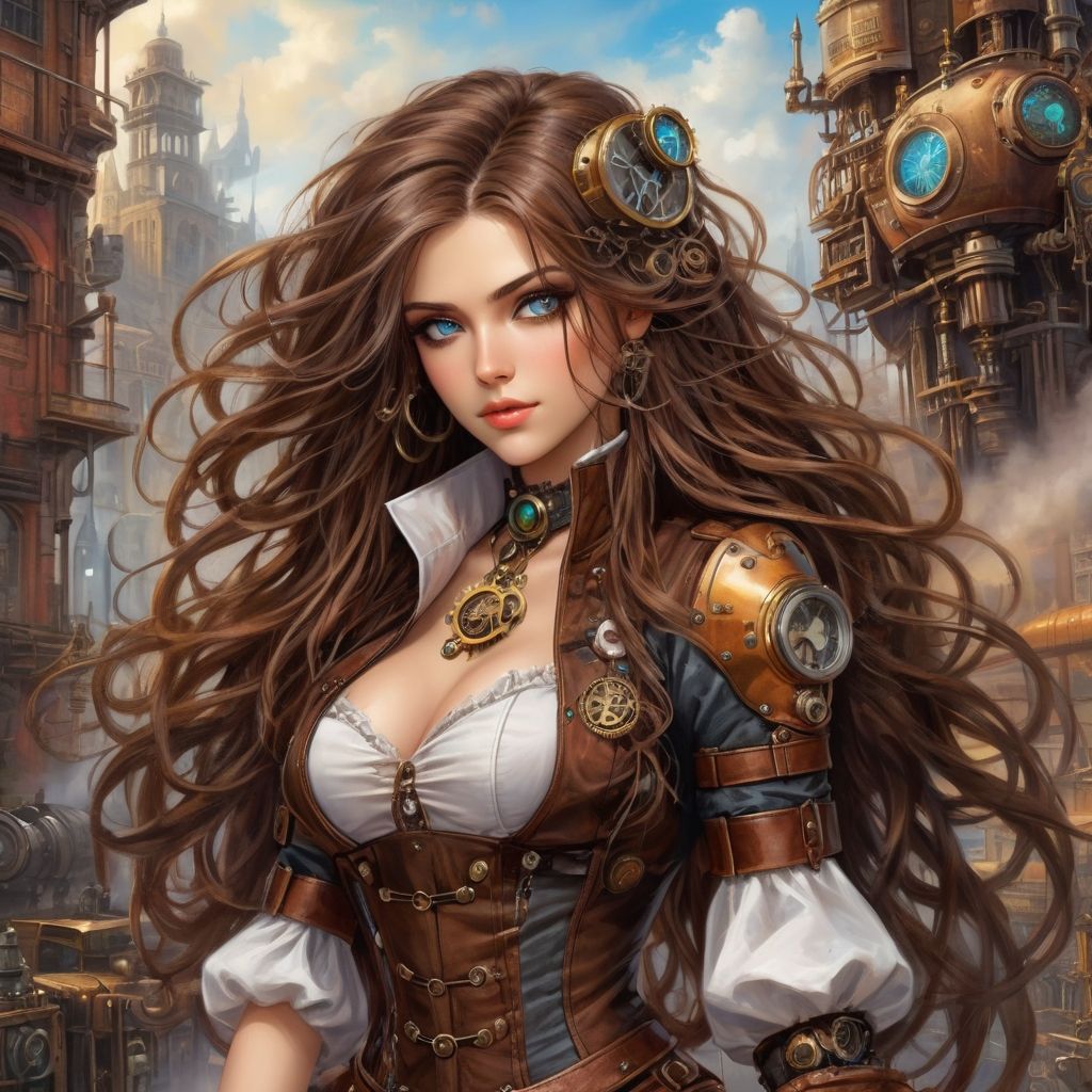 Steampunk Romance Heroine