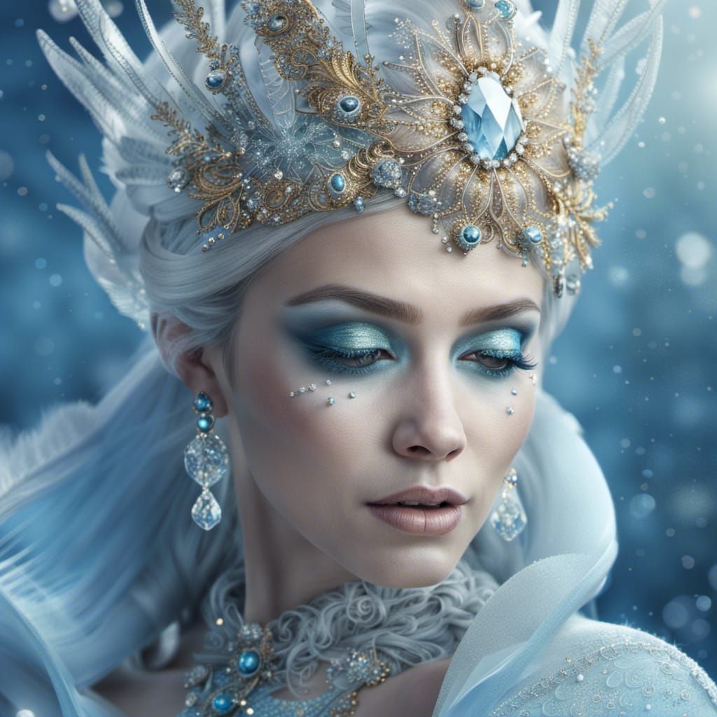 Snow queen  by @MajuCaju