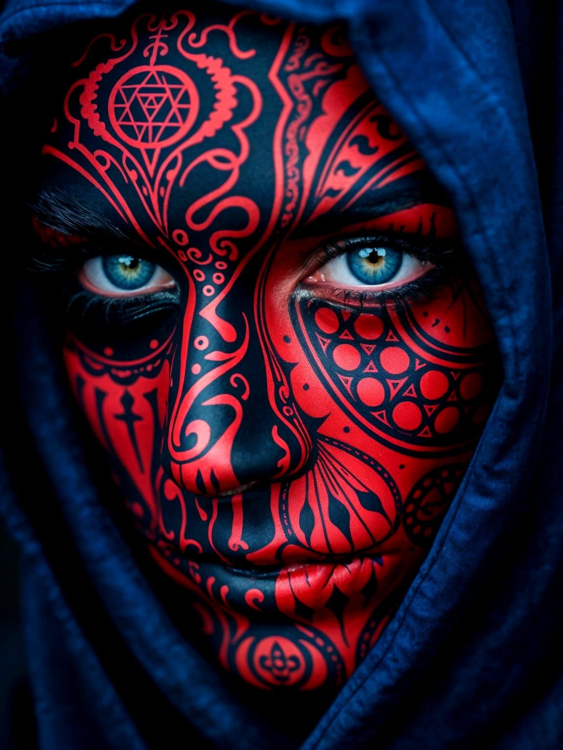 Red face  by @avionesplateados 