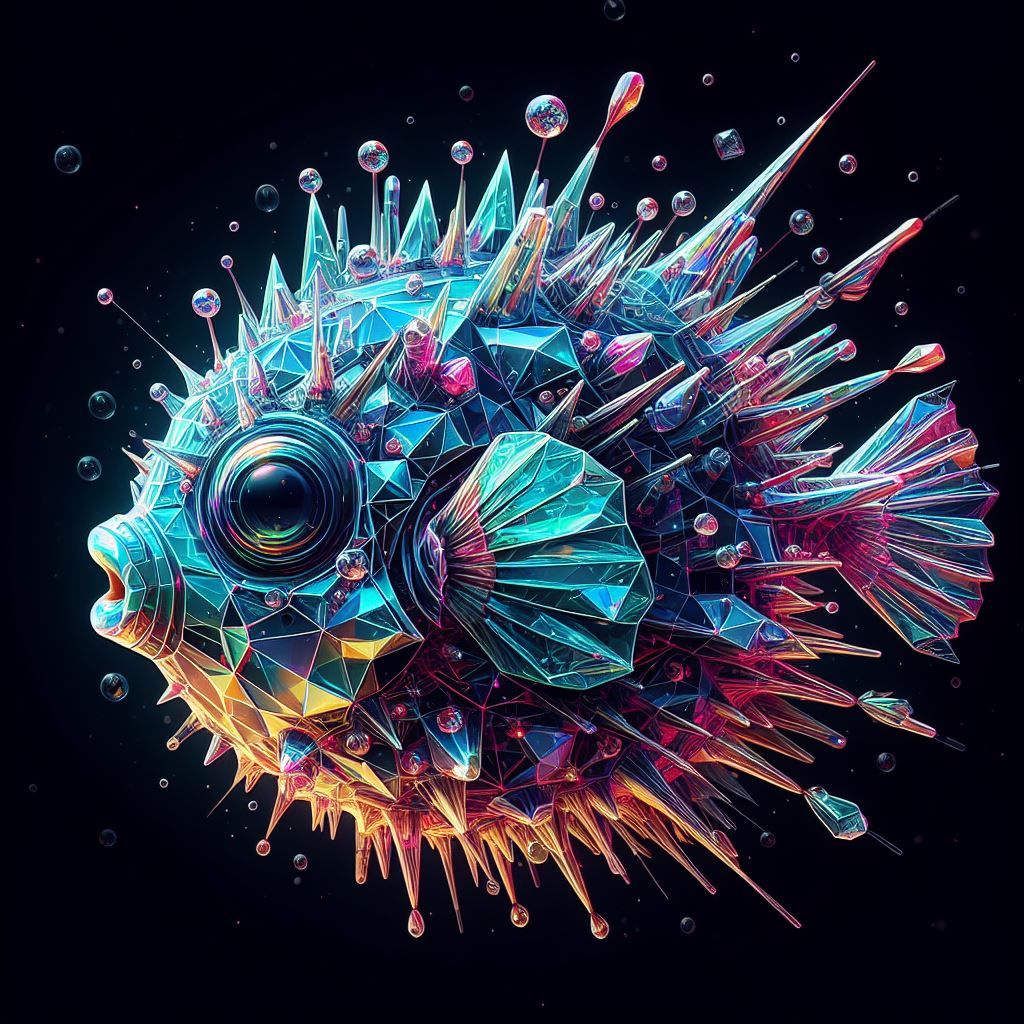 Crystal Pufferfish