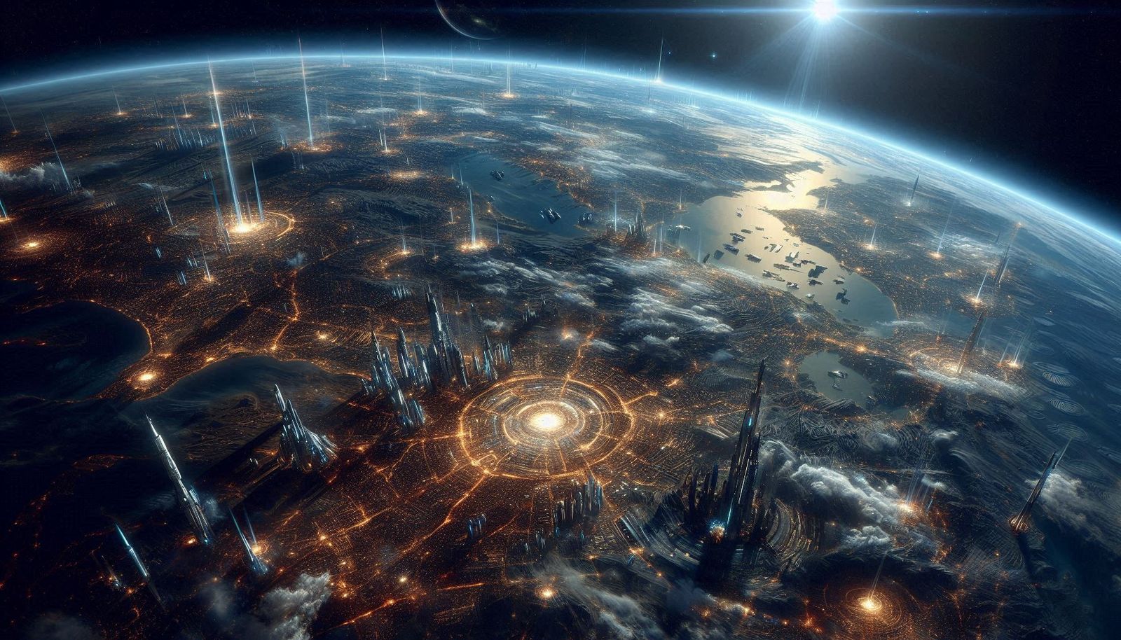 Future of Earth as seen from Space