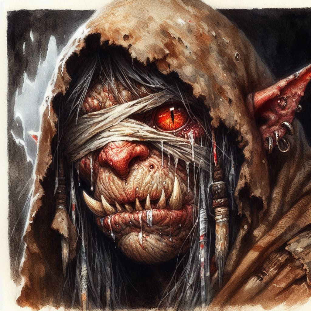 Female Goblin - Zagbash was always considered "a bit of a looker" by the males.