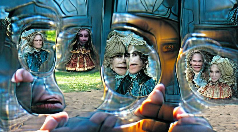 At the Looking Glass
To the  Looking Glass
Through the Looki...