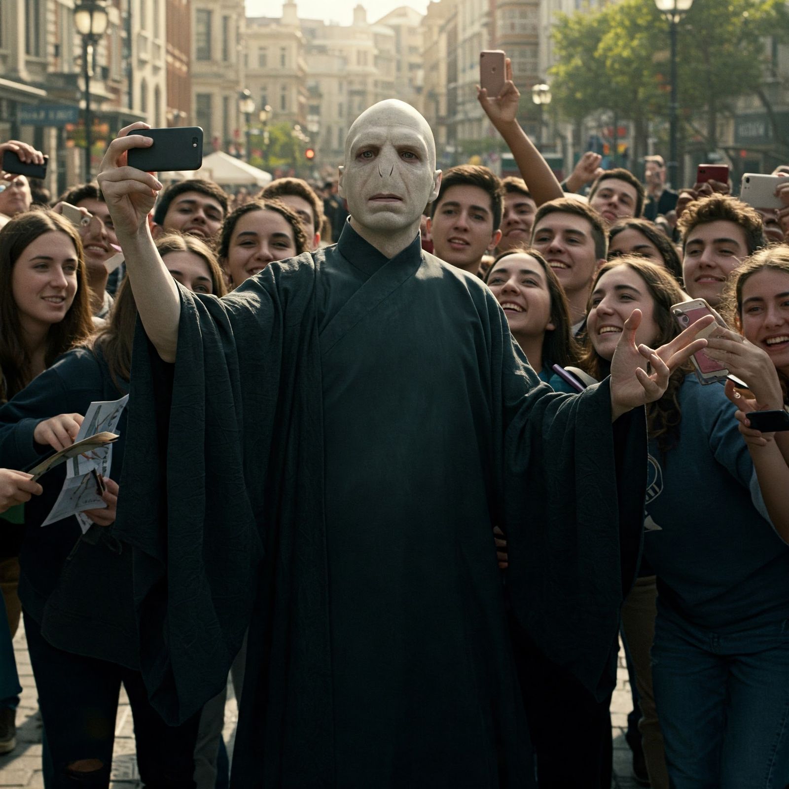 Celebrity Voldemort  by @Voldemort