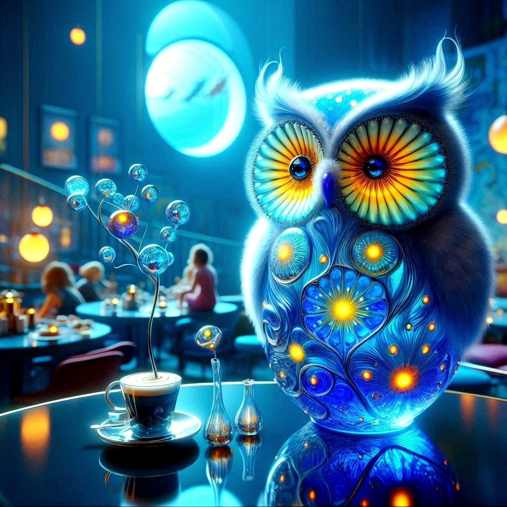 the owl's regular place
