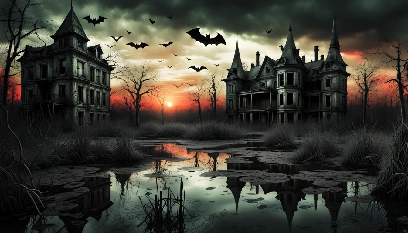 Abandoned Bat Asylum.  by @Joris