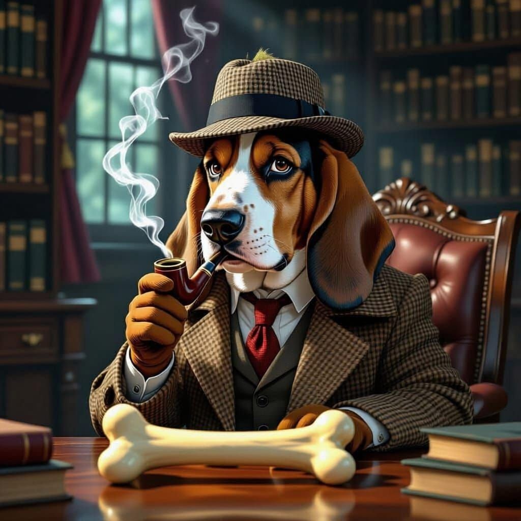 Sherlock Hound  by @Bob