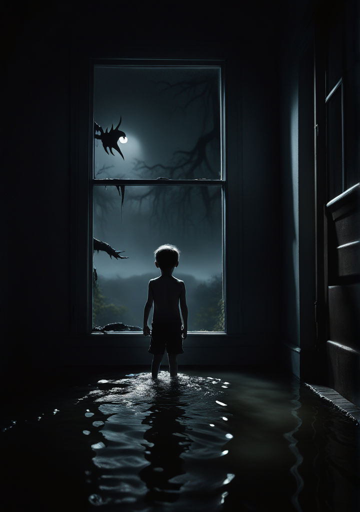 "Gavin honey. Whatcha doin'? Gavin? Honey, you're scaring mo...