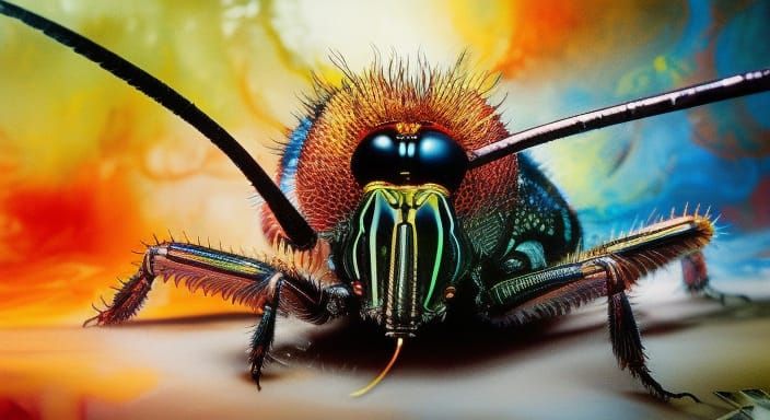 Macroshot BUG:: delighted eerie wacky fierce vulgar carefree...