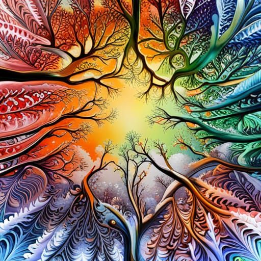 Four seasons  by @Angie82