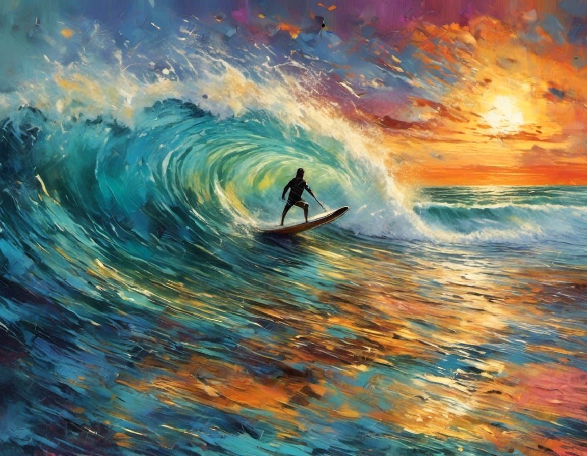 be on the wave