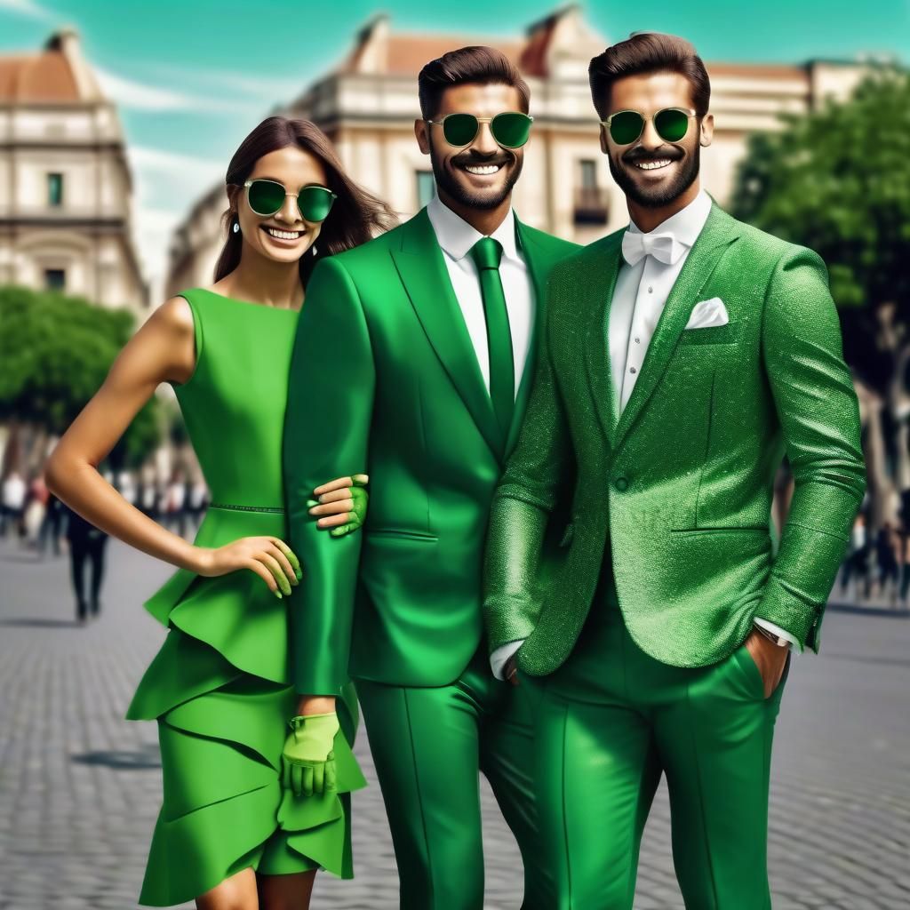 CUERPO ENTERO Hombre y mujer cogidos de la mano.muy guapos s...