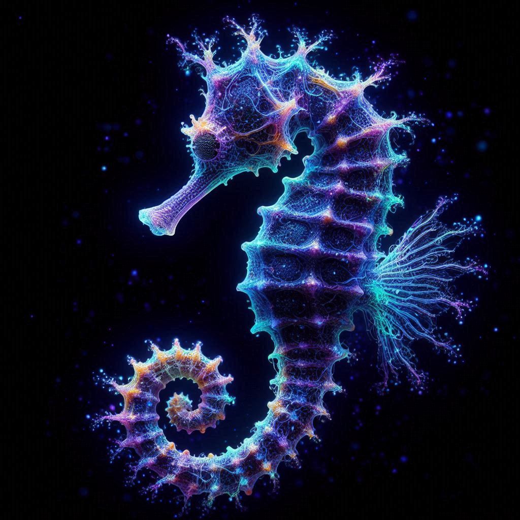 Mystical seahorse