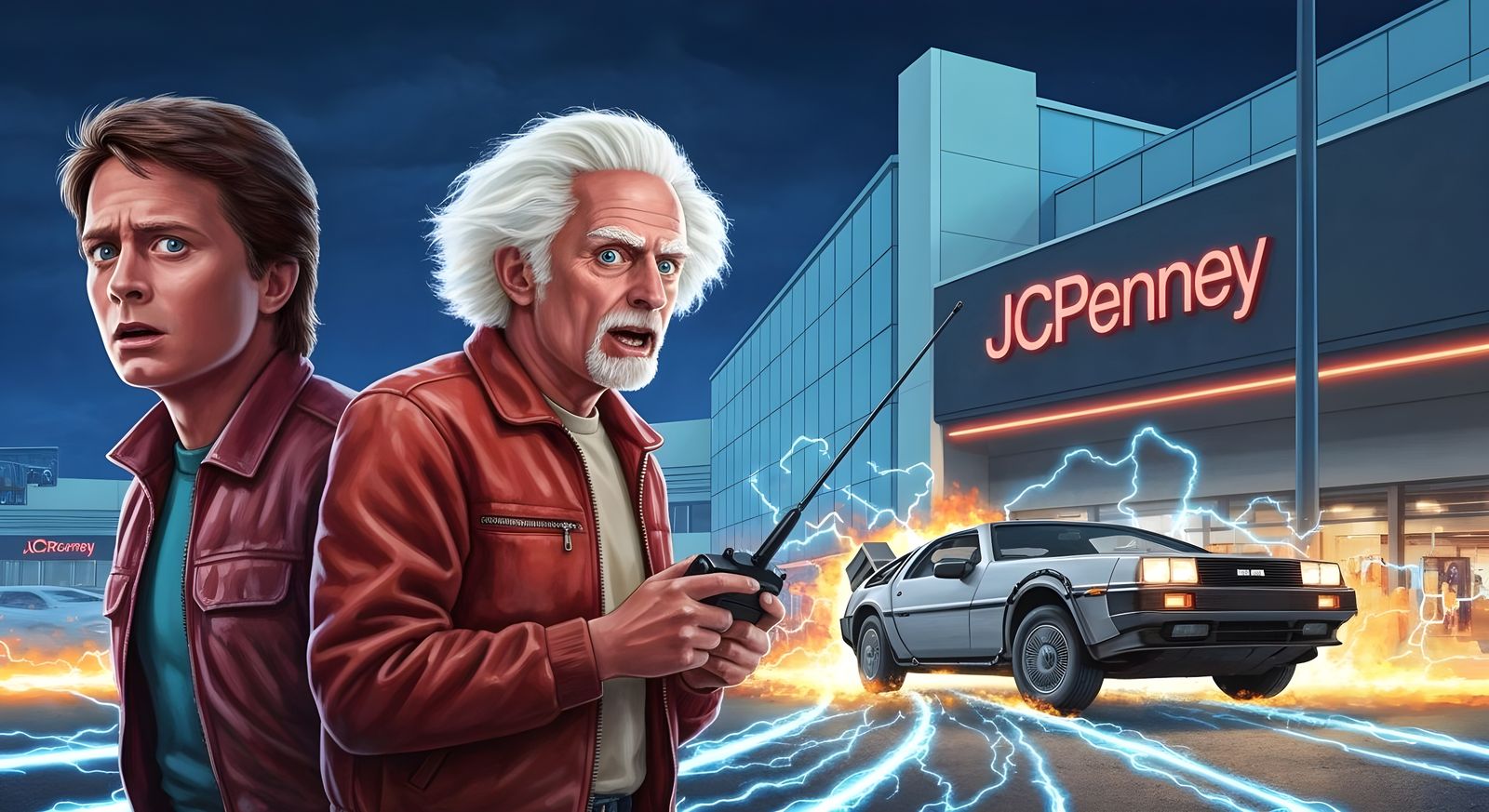 Back to the Future with 1.21 Gigawatts  by @Gary Murakami