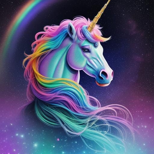Rainbow unicorn
