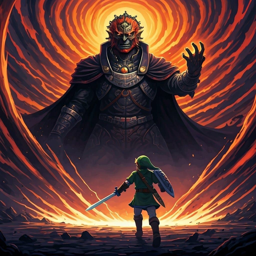 Link vs ganondorf