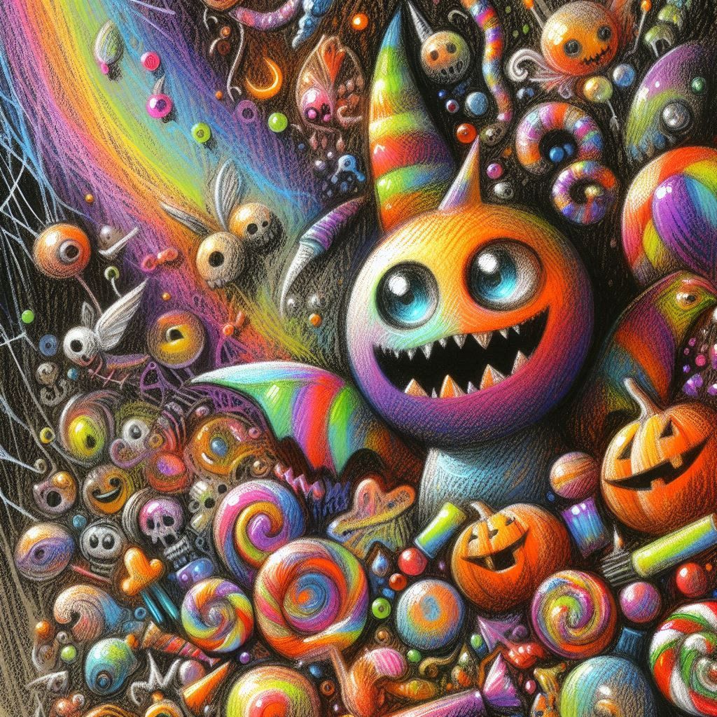 TPP Never Too Early 4 Halloween Art Jam