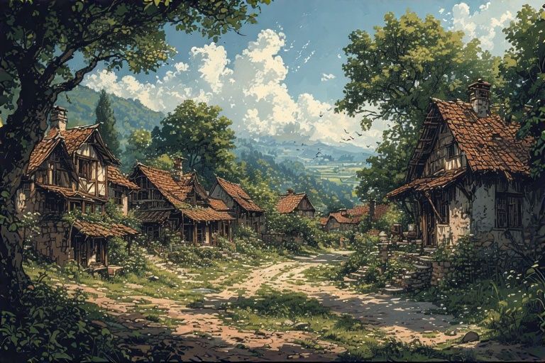 Picturesque Rural Village (4)