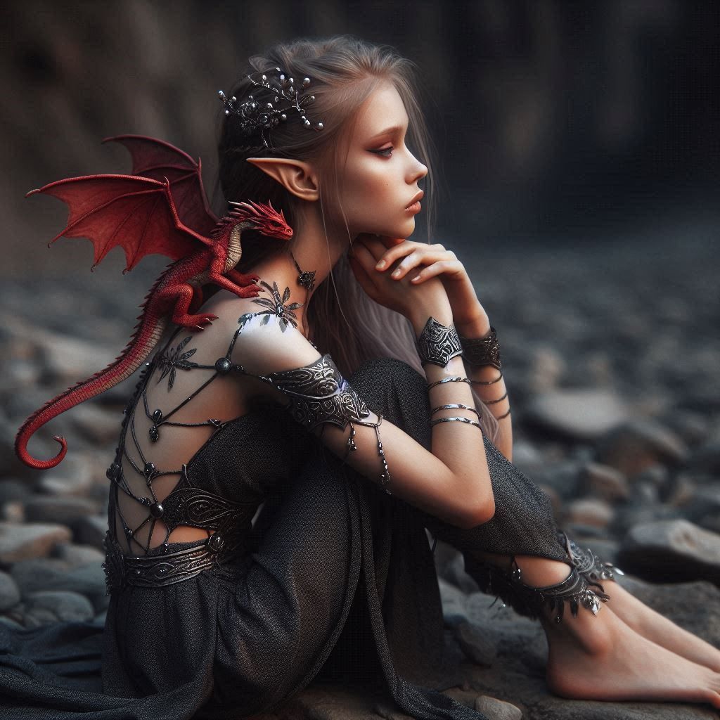 Elf and Dragon