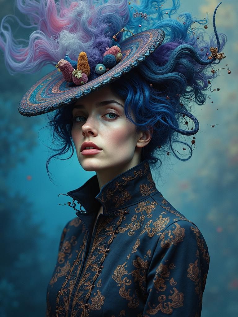 It's Monday, Here Is A Masterpiece, elemental parallax, fluxus mandelbrot by Claude Cahun