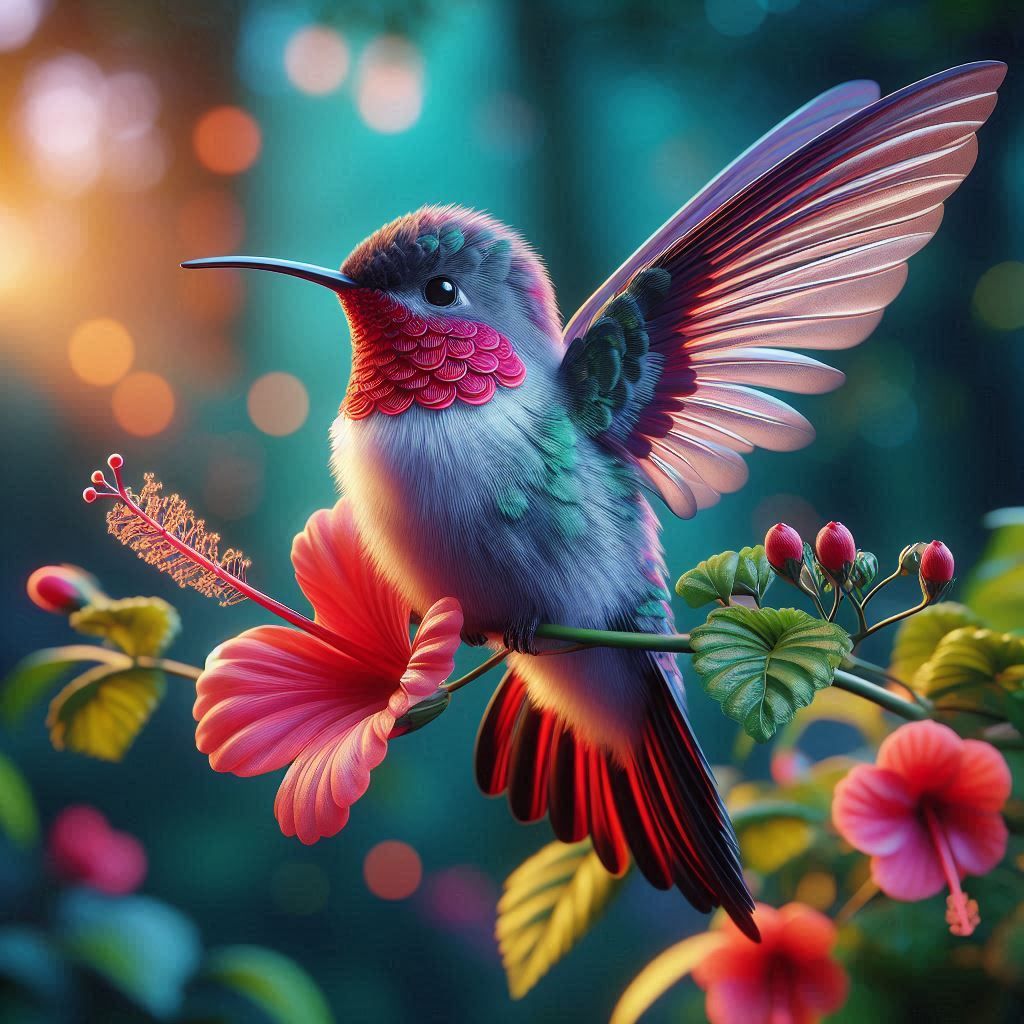 Hummingbird  by @Sonia