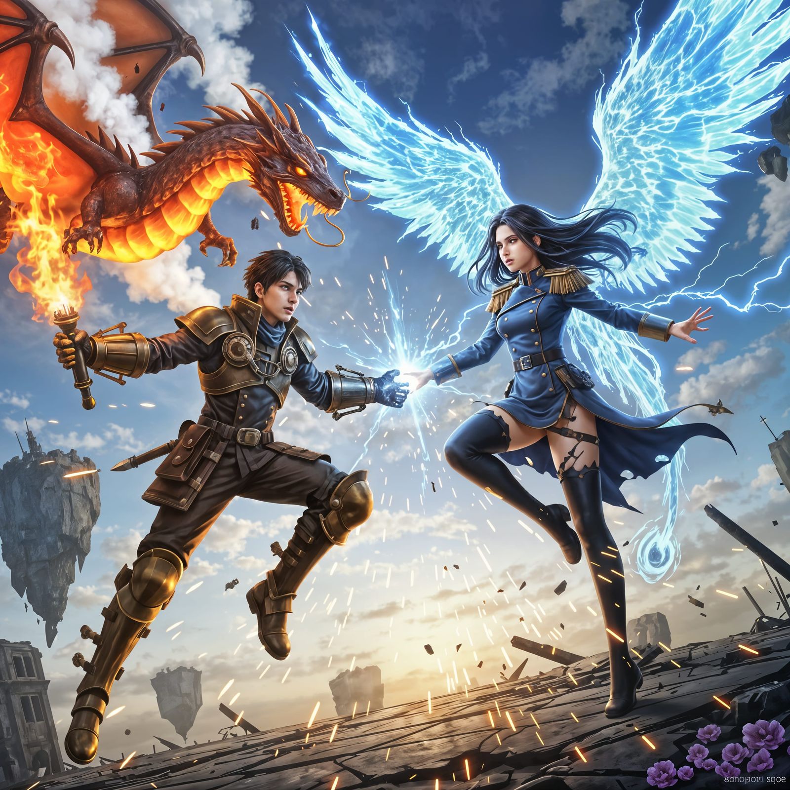 Last battle   by @Zanne