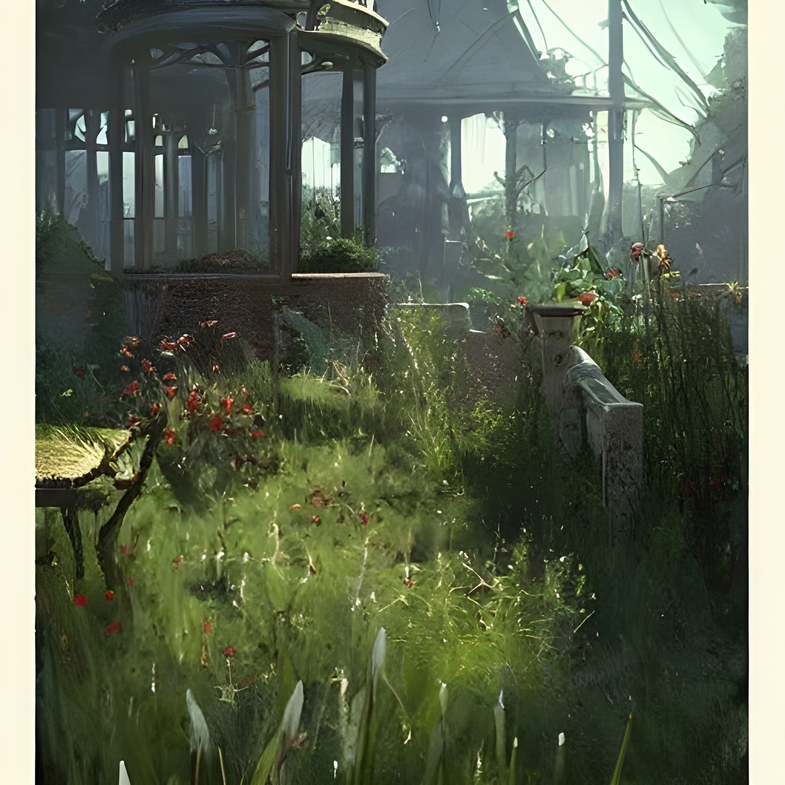 Summer Garden - AI Generated Artwork - NightCafe Creator