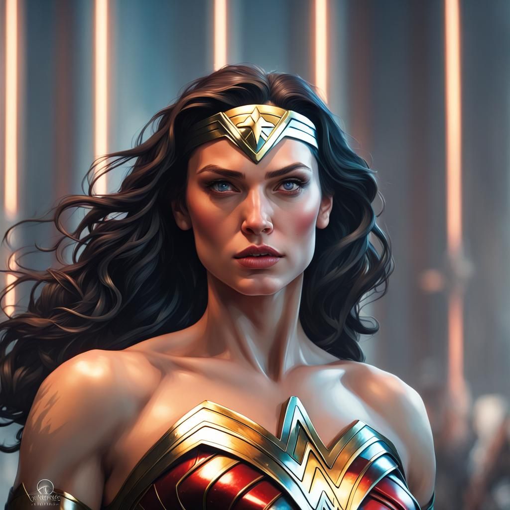 wonder woman - AI Generated Artwork - NightCafe Creator