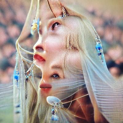 The most beautiful, ethereal woman on earth.