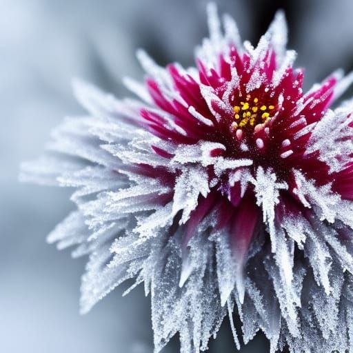 Frozen Flower