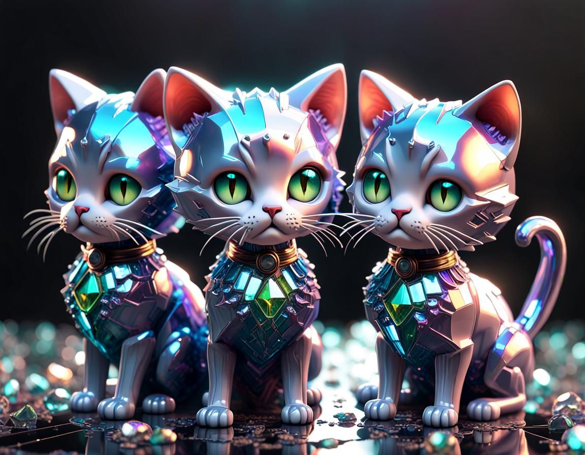 Crystal cats
