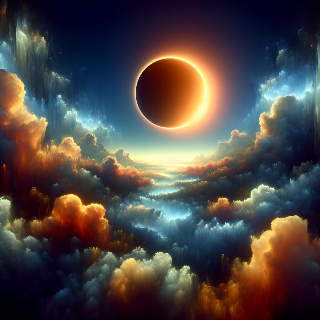 solar eclipse  by @HC