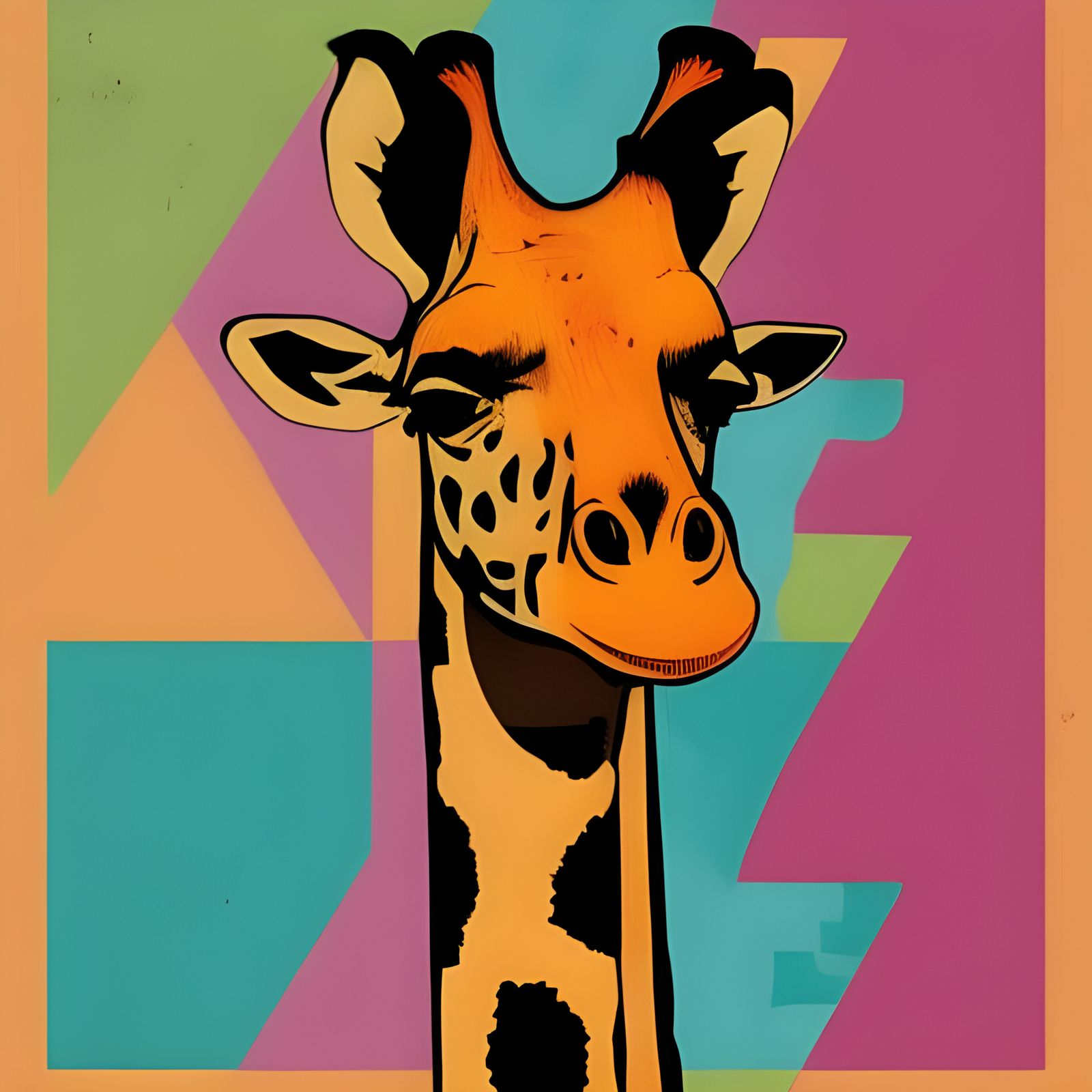 A Giraffe - AI Generated Artwork - NightCafe Creator