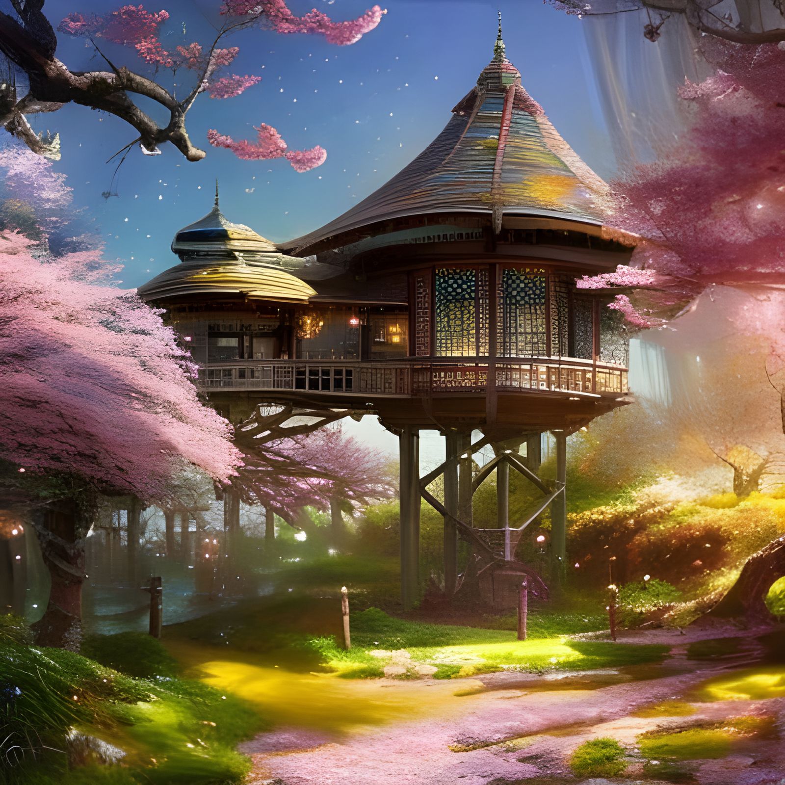 House on Stilts  by @Unc Cole