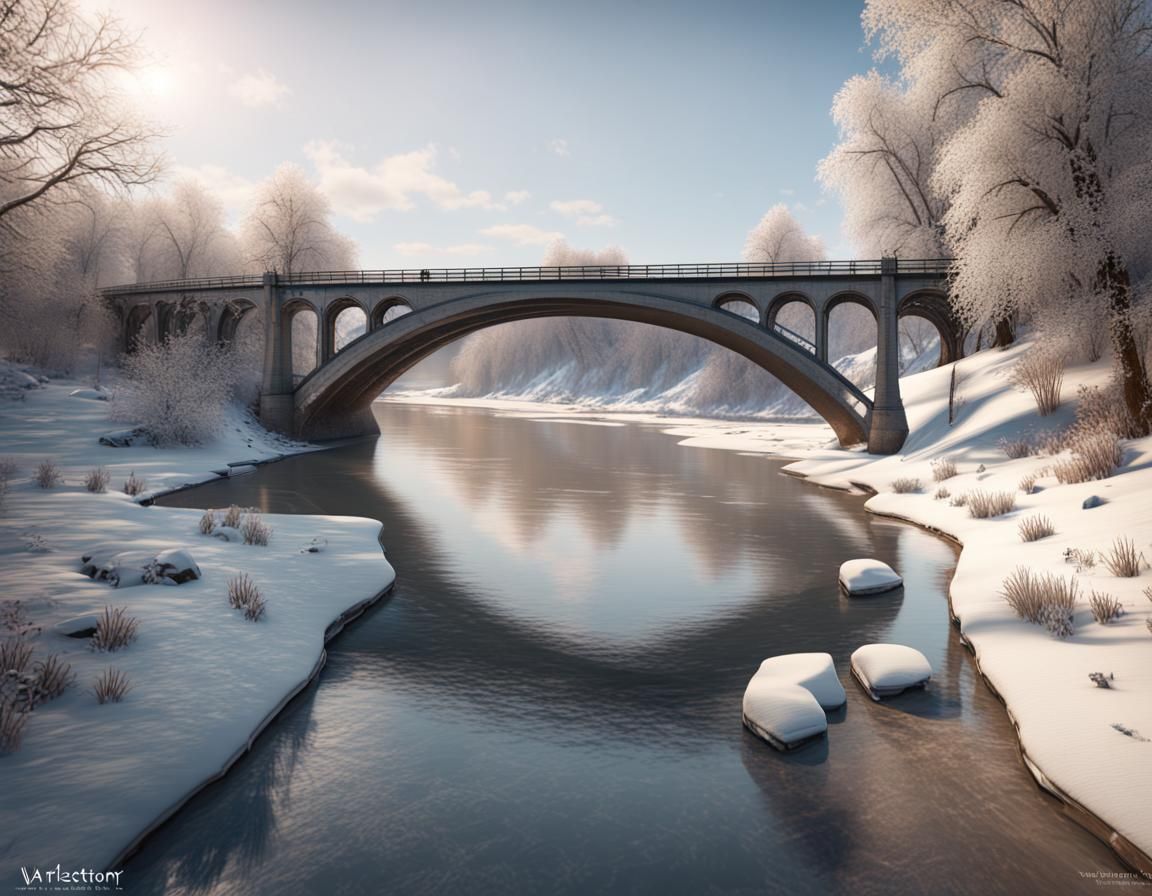 River in winter 