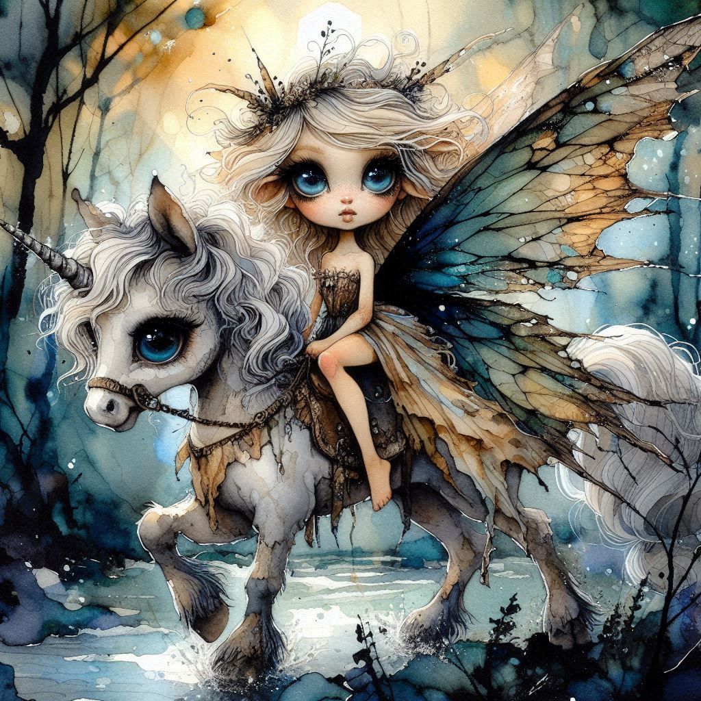 The White Unicorn and the Fae
