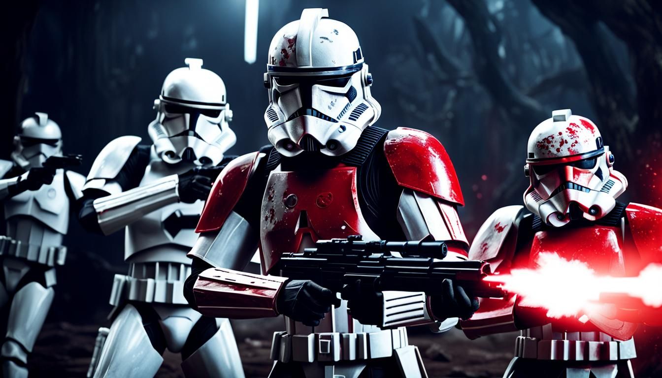 Clone commando squad