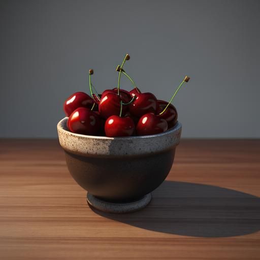 cherries, food, delicious