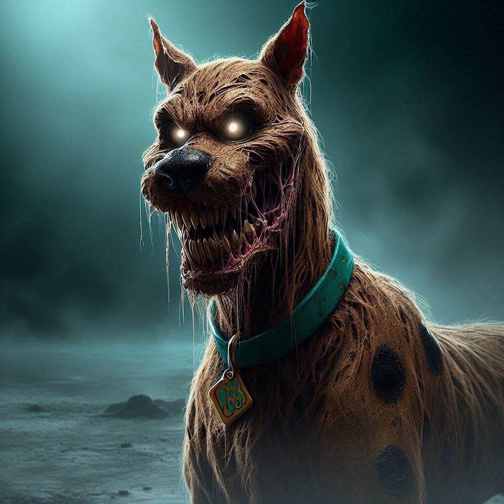 Eerie Sinister Scooby-Doo