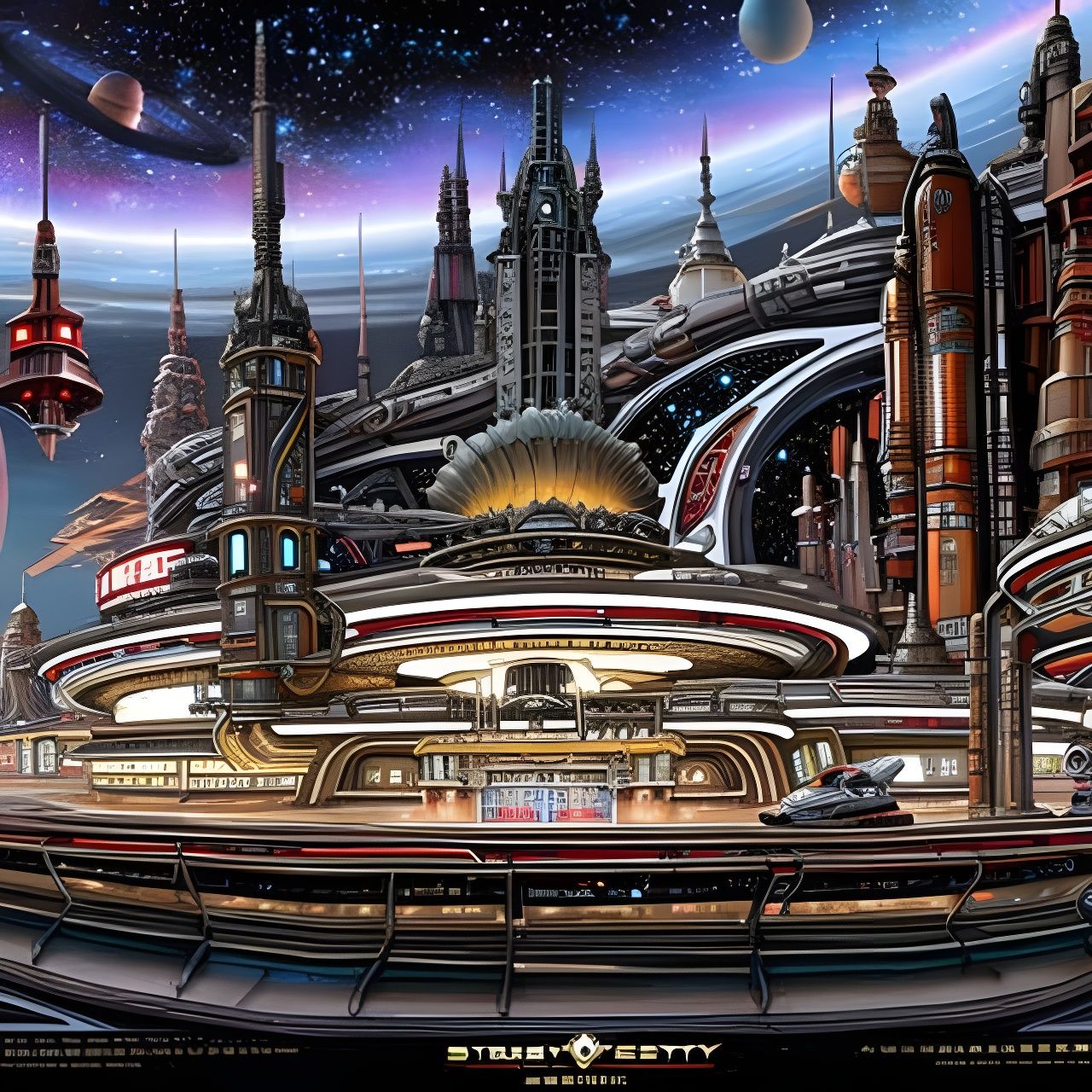 Viva SpaceVegas! Let's explore the buffet first...  by @Username_Already_Taken