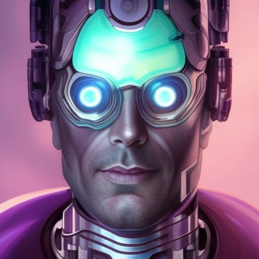 Cyborg implants - AI Generated Artwork - NightCafe Creator