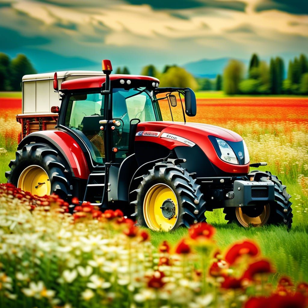 The red tractor